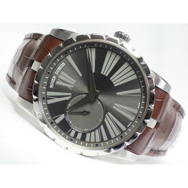 【中古】ロジェ・デュブイ（ROGER DUBUIS）エクスカリバー42　SS　グレー文字盤　正規品　コンプリートサービス済み