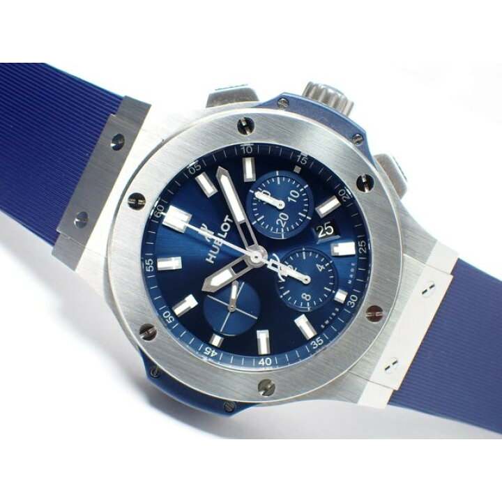 楽天市場】【中古】ウブロ（HUBLOT） ビッグバン・スチール ブルー 