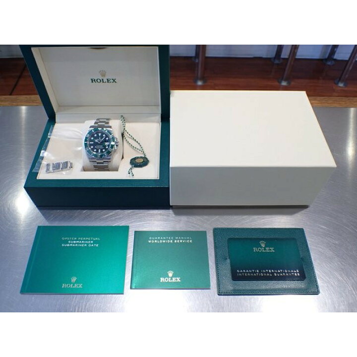 楽天市場】【中古】ロレックス（ROLEX） グリーンサブ Ref.116610LV 