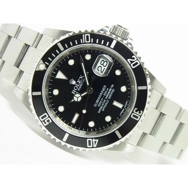 楽天市場】【中古】ロレックス（ROLEX）サブマリーナ・デイト 16610 V  