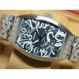 【中古】フランク・ミュラー（FRANCK MULLER）カサブランカ カモフラージュ　グレー　7880CDTBR　正規品