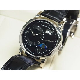 【中古】ランゲ＆ゾーネ（A.LANGE&SOHNE）ランゲ1・ムーンフェイズ　18KWG　192.029　正規品