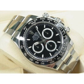 【中古】ロレックス（ROLEX）デイトナ　ブラック文字盤　126500LN