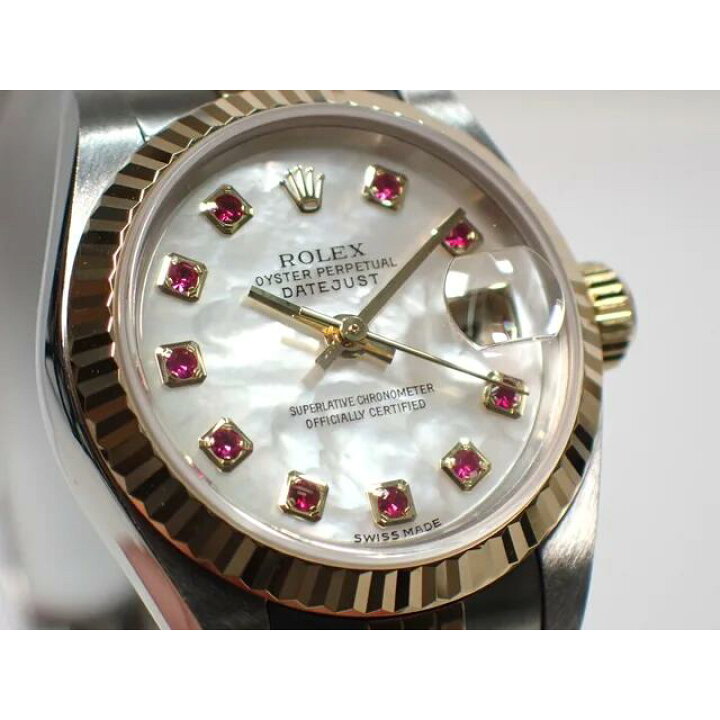 楽天市場】【中古】ロレックス（ROLEX） デイトジャスト ホワイト 
