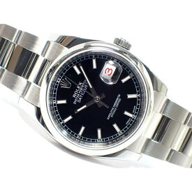 【中古】ロレックス（ROLEX）デイトジャスト36　ブラックバー　2011年　116200