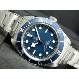 【中古】チューダー（TUDOR）ブラックベイ　フィフティエイト　39MM　ブルー文字盤　79030B