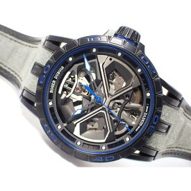 【中古】ロジェ・デュブイ（ROGER DUBUIS）エクスカリバー ウラカン ブルー　DBEX0749　正規品　MOH済