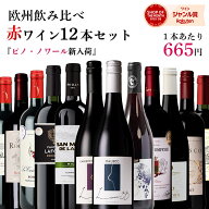 【単品合計価格15,000円超→7,980円】赤ワイン セット 飲み比べ 12本 ワイン 福袋 ヨーロッパ フランス …