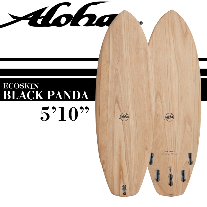 楽天市場】【30％OFF】ALOHAサーフボード BLACK PANDA ECO SKIN 5'10