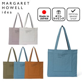 【正規販売店】MARGARET HOWELL idea パイマー トート［マーガレットハウエル アイデア］ トート バッグ ブランド サブバッグ キャンバス A4 コットン 綿 帆布 肩掛け 無地 おしゃれ シンプル ナチュラル 通勤 通学 学生 大人 日本製 レディース メンズ バッグマニア