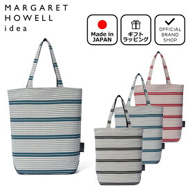 【正規販売店】MARGARET HOWELL idea サウスウィック トート［マーガレットハウエル アイデア］トートバッグ ブランド A4 サブバッグ 肩掛け カジュアル ボーダー柄 通勤 通学 軽い シンプル ナチュラル おしゃれレディース メンズバッグマニア