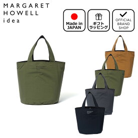 【正規販売店】MARGARET HOWELL idea ウルバ トート(M) ［マーガレットハウエル アイデア］ トートバッグ ブランド 軽量 コンパクト 小さめ ミニ 旅行 トラベル 出張 サブバッグ ナイロン 無地 ワンポイント シンプル カジュアル 日本製 メンズ レディース バッグマニア