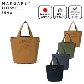 【正規販売店】MARGARET HOWELL idea ウルバ トート(M) ［マーガレットハウエルアイデア］ トートバッグ ブランド 軽量 コンパクト 小さめ ミニ 旅行 トラベル 出張 サブバッグ ナイロン 無地 ワンポイント シンプル カジュアル 日本製 メンズ レディース バッグマニア
