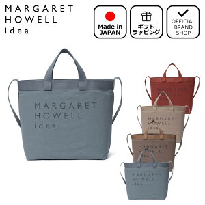 美品 MARGARET HOWELL idea スローン トートバッグ ハンドバッグ 