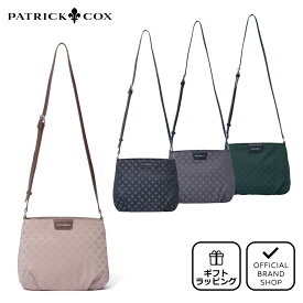 【正規販売店】PATRICK COX アドバンスカルテット ショルダー［パトリック・コックス］ ショルダー バッグ ブランド 斜めがけ 肩掛け コンパクト ミニ 小さめ 軽量 おしゃれ 旅行 大人 かわいい レディース バッグマニア