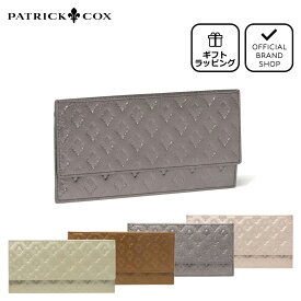 【正規販売店】PATRICK COX ソフィア 薄型長財布［パトリック・コックス］ かぶせ 長財布 ブランド 本革 レザー 柔らかい 軽量 薄い スリム コンパクト 使いやすい おしゃれ 大人 かわいい レディース バッグマニア