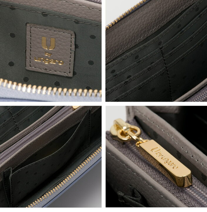 楽天市場】【正規販売店】U by ungaro シルヴィー ラウンドファスナー 