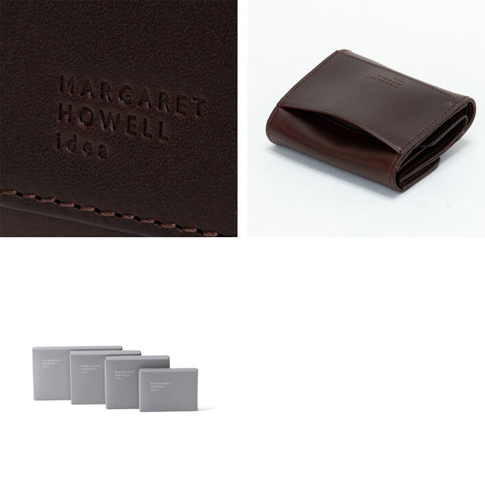 楽天市場】【正規販売店】MARGARET HOWELL ideaスナップ 三つ折り財布 