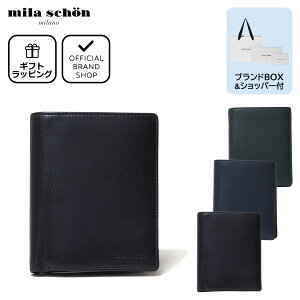 �y���K�̔��X�zmila schon CALF LEATHER ���x���t��܂���z [�~���E�V���[��] �܂肽���ݍ��z �u�����h ��܂� �{�v ���U�[ �R���p�N�g �{�b�N�X�^���K���� �E�H���b�g ������� �V���v�� ��
