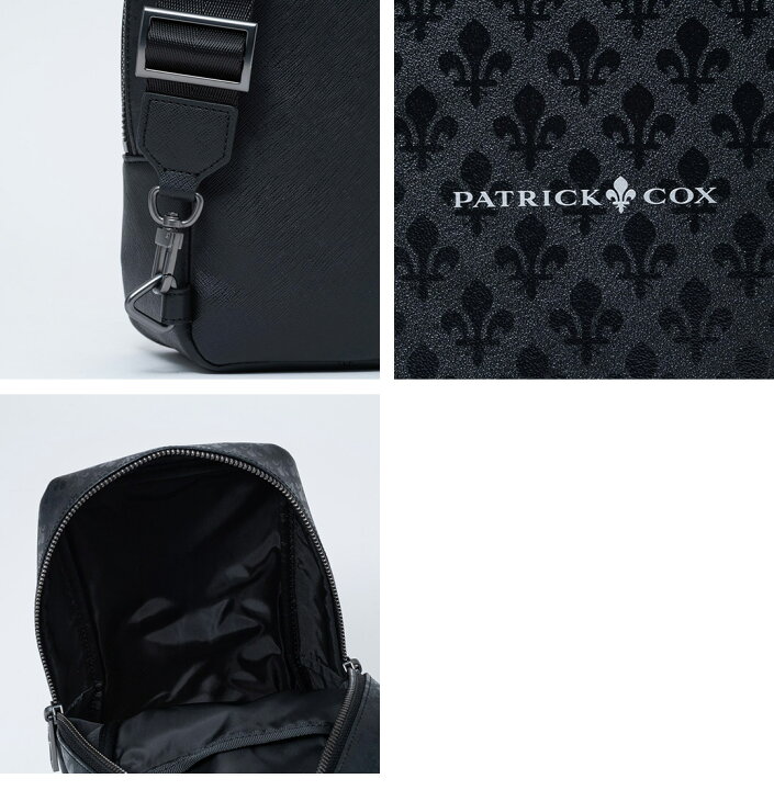 楽天市場】【正規販売店】PATRICK COX BLACK KINGS ボディバッグ 