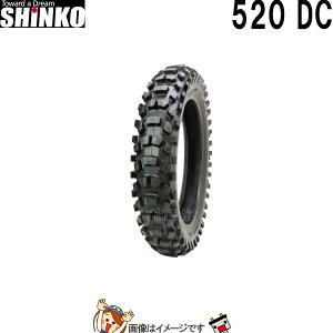 120/100-18 68M TT R520DC ���A �`���[�u�^�C�� �V���R�[ shinko �^�C�� �I�t���[�h �R���y�e�V�����^�C�� ��ʌ������s�s��
