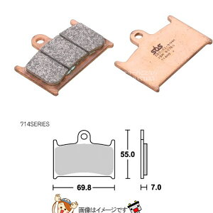 �y�䂤�p�P�b�g�z777-0714020 �L�^�R SBS �u���[�L�p�b�h 714HS 94-RF900RR/RS/RSZ