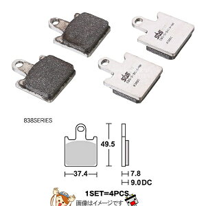 �y�䂤�p�P�b�g�z777-0838081 �L�^�R SBS �u���[�L�p�b�h 838DC 06-ZZR1400 (RAD CAL)