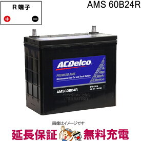 60B24R ACデルコ バッテリー AMS 充電制御車対応 互換 46B24R 50B24R 55B24R 60B24R