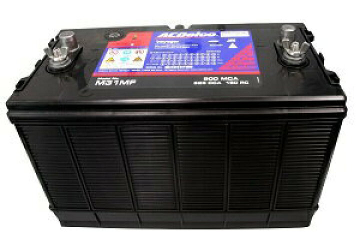 楽天市場】M31MF ACデルコ バッテリー ボイジャー マリン用  