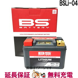 BSLi-04 BS リチウム バッテリー 防水設計 メンテナンスフリー 傾斜搭載可能