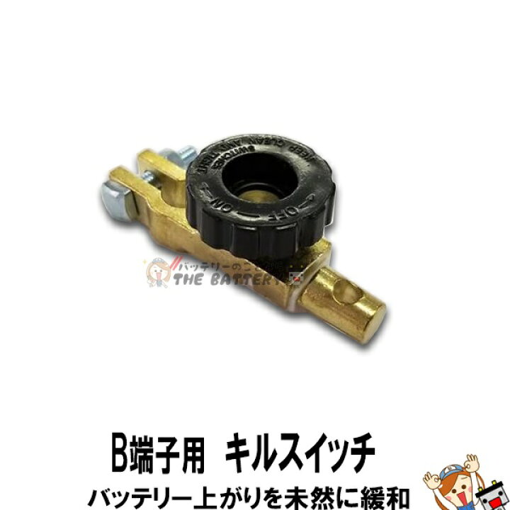 楽天市場 B端子用 バッテリー ターミナル キルスイッチ ポイント消化 バッテリーのことならthe Battery
