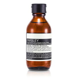 【月間優良ショップ受賞】 Aesop Parsley Seed Anti-Oxidant Facial Toner イソップ パセリシード アンチオキシダント フェイシャルトナー 100ml/3.6oz 送料無料 海外通販