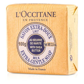 【月間優良ショップ受賞】 L'Occitane Shea Butter Extra Gentle Soap - Milk ロクシタン シアバター　エクストラジェントルソープ - ミルク 100g/3.5oz 送料無料 【楽天海外直送】