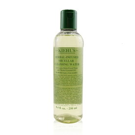 【月間優良ショップ受賞】 Kiehl's Herbal-Infused Micellar Cleansing Water キールズ ハーバル クレンジング ウォーター 250ml/8.4oz 送料無料 海外通販