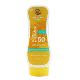 【月間優良ショップ受賞】 Australian Gold Lotion Sunscreen SPF 50 (Ultimate Hydration) オーストラリアンゴールド ローション サンスクリーン SPF 50 (アルティメット ハイドレーション) 237ml/8oz 送料無料 海外通販