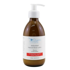 【月間優良ショップ受賞】 The Organic Pharmacy Antioxidant Hand & Body Lotion オーガニックファーマシー Antioxidant Hand & Body Lotion 250ml/8.5oz 送料無料 海外通販