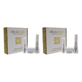 【月間優良ショップ受賞】 Helis Gold The Revival Series Travel Kit - Pack of 2 3.3oz Revitalize Shampoo, 3.3oz Restructure Masque, 1oz Crystal Cream S 送料無料 海外通販
