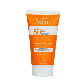 【月間優良ショップ受賞】 Avene Very High Protection Fragrance-Free Cream SPF50+ - For Dry Sensitive Skin アベンヌ ベリー ハイ プロテクション 無香料 クリーム SPF50+ - 乾燥性敏感肌 送料無料 海外通販