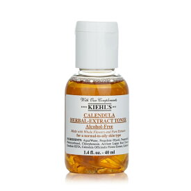 【月間優良ショップ受賞】 Kiehl's Calendula Herbal Extract Alcohol-Free Toner - For Normal to Oily Skin Types キールズ カレンデュラ ハーブ エキス アルコールフリー トナー - ノーマル肌 送料無料 海外通販