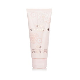 【月間優良ショップ受賞】 Coach Floral Perfumed Hand Cream コーチ Floral Perfumed Hand Cream 100ml/3.3oz 送料無料 海外通販