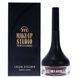 【月間優良ショップ受賞】 Make-Up Studio Cream Eyeliner with Brush - Brown 0.07 oz 送料無料 海外通販