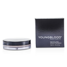 【月間優良ショップ受賞】 Youngblood Natural Loose Mineral Foundation - Soft Beige ヤングブラッド ナチュラルルースミネラルファンデーション - Soft Beige 10g/0.35oz 送料無料 海外通販