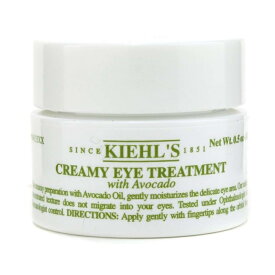 【月間優良ショップ受賞】 Kiehl's Creamy Eye Treatment with Avocado キールズ クリーミーアイトリートメント（アボカド） 14gl/0.5oz 送料無料 海外通販