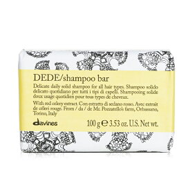 【月間優良ショップ受賞】 Davines Dede Shampoo Bar (For All Hair Types) ダヴィネス Dede Shampoo Bar (For All Hair Types) 100g/3.53oz 送料無料 海外通販