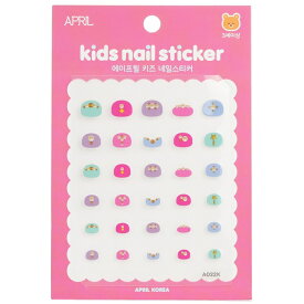 【月間優良ショップ受賞】 April Korea April Kids Nail Sticker - # A022K April Korea April Kids Nail Sticker - # A022K 1pack 送料無料 海外通販