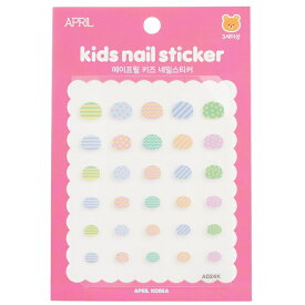 【月間優良ショップ受賞】 April Korea April Kids Nail Sticker - # A024K April Korea April Kids Nail Sticker - # A024K 1pack 送料無料 海外通販