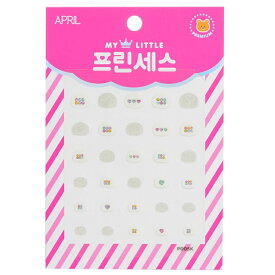 【月間優良ショップ受賞】 April Korea Princess Kids Nail Sticker - # P005K April Korea Princess Kids Nail Sticker - # P005K 1pack 送料無料 海外通販