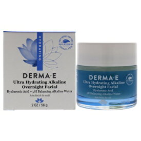 【月間優良ショップ受賞】 Derma E Ultra Hydrating Alkaline Overnight Facial Gel 2 oz 送料無料 海外通販