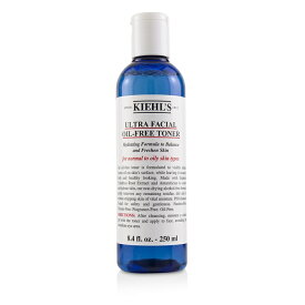 【月間優良ショップ受賞】 Kiehl's Ultra Facial Oil-Free Toner - For Normal to Oily Skin Types キールズ ウルトラフェーシャル オイルフリートナー 250ml/8.4oz 送料無料 海外通販