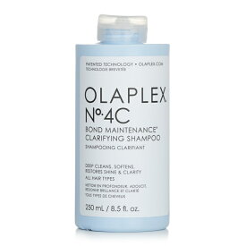 【月間優良ショップ受賞】 Olaplex No. 4C Maintenance Clarifying Shampoo オラプレックス No. 4C Maintenance Clarifying Shampoo 250ml/8.5oz 送料無料 海外通販